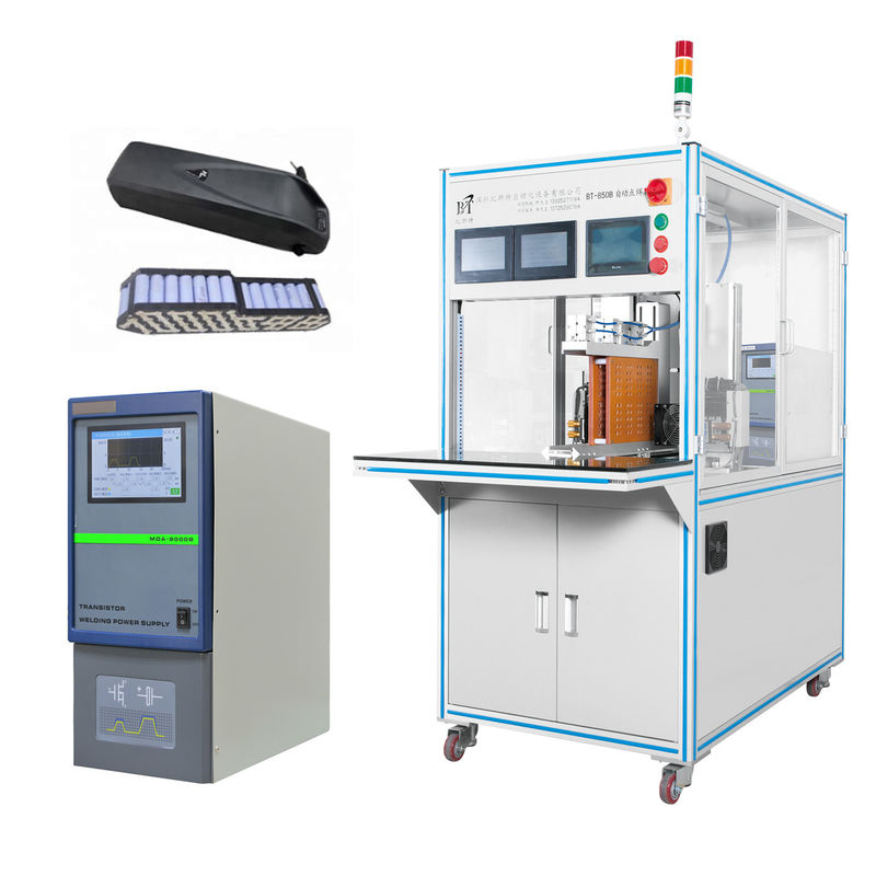 CAD Data Import 10000A Battery Cell Spot Welder For Battery Production Line