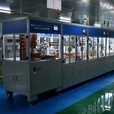 Automatisches Lithium Ion Battery Pack Production Line 18650/21700/32650 zylinderförmig